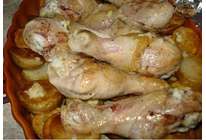 Куриные ножки по-испански