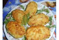 Котлеты из палтуса с морковью