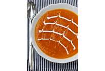 Пряный суп-пюре из тыквы и моркови