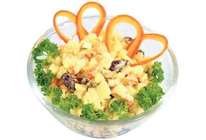 Рецепты на микроволнах: салат из цветной капусты