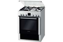 Обзор газовой плиты с электродуховкой Bosch HGV74W755R