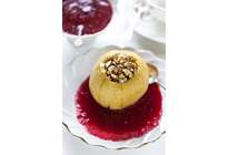 Яблоки с медом и орехами