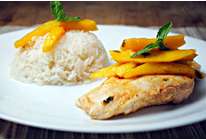 Рис с манго