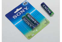 Тест батареек SONY (AA)