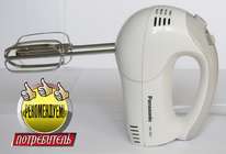 Тест ручного миксера PANASONIC MK-GН1 45