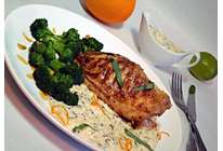 Филе птицы с эстрагоном