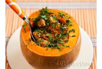 Тыквочка с мясом по-итальянски для голодных волков