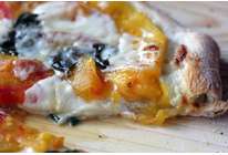 Пицца с творогом