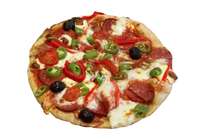 Пицца с тунцом и помидорами