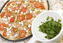 Пицца &quot;акрополис&quot; (с брынзой)