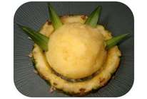 Ананасовый сорбет