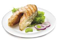 Лосось горячего копчения по-шведски