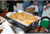 Запеченное ризотто с белыми грибами и сыром Грана Падано