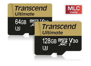 Transcend представляет карты памяти microSD, поддерживающие запись видео в формате Ultra HD 4K