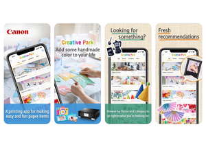 Подбирайте, мастерите, творите: сотни вариантов дизайна для печати в приложении Canon Creative Park