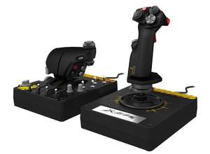 Продвинутая система управления для авиасимуляторов Mad Catz Saitek X-55 RHINO H.O.T.A.S.