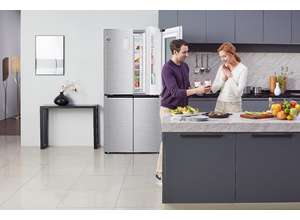Холодильники LG INSTAVIEW с стальном цвете