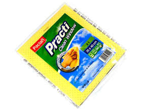 Жизнь без разводов: Салфетка Paclan Practi Clean Window поможет одержать лёгкую победу в борьбе за чистоту стёкол