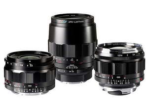Cosina анонсировала три новых объектива Voigtlander