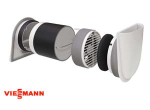 Viessmann расширяет программу поставок децентрализованной системы вентиляции Vitovent 100-D