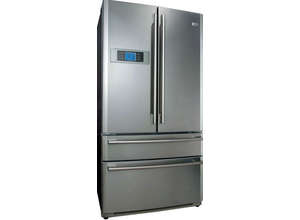 Haier side by side открывает французские дверцы