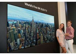 LG представляет первый в мире OLED-телевизор с разрешением 8К на выставке IFA