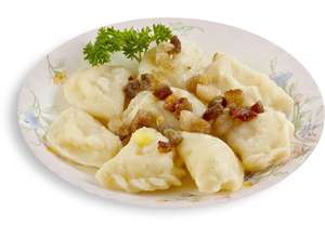 Русские пироги по-польски: вареники с картошкой