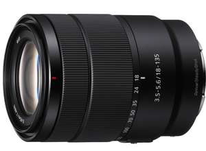 Новый APS-C зум-объектив 18-135 мм F3,5-5,6 расширяет линейку объективов Sony с байонетом E