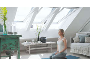 VELUX представляет полиуретановые мансардные окна, созданные по уникальной технологии — деревянный каркас и белое влагостойкое покрытие