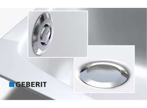 Geberit представляет сливы-переливы особой конструкции, снижающие вероятность засоров
