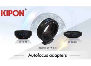 Kipon анонсировал три новых адаптера для фотокамер Fujifilm