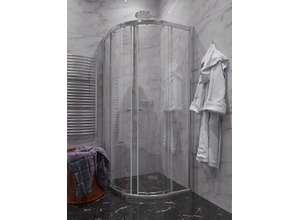 Уникальное душевое ограждение «на стикерах»