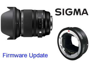 Sigma обновила прошивку для объектива 24-105mm F4 DG OS HSM | Art Canon и конвертёра MC-11