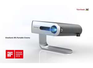 ViewSonic представляет портативный LED-проектор, получивший награду iF Design