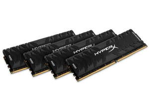 HyperX дополнит линейку модулей ОЗУ Predator DDR4  новыми комплектами с максимальной частотой до 4000 МГц