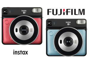 Fujifilm анонсирует два новых цвета для камеры Instax SQUARE SQ6 и двусторонние наклейки Instax