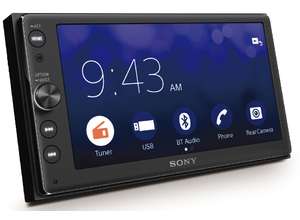 Автомобильная аудиосистема Sony с возможностью подключения смартфона