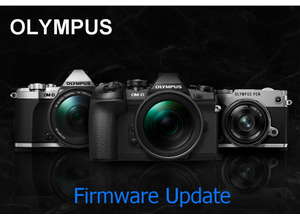 Обновление прошивки для Olympus OM-D E-M1 Mark II, OM-D E-M5 Mark II и PEN-F