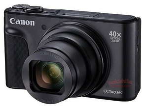 Новые спецификации и изображения Canon PowerShot SX740 HS