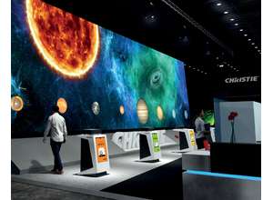 Сhristie исследует пространство на выставке ISE-2017