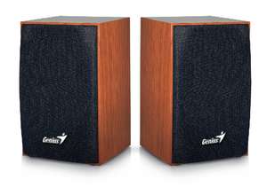 Genius представляет акустическую USB — стереосистему SP — HF160 в деревянном корпусе