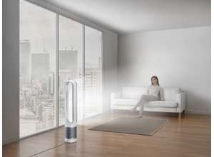 Очиститель воздуха Dyson Pure Cool™ улавливает до 99,95% потенциально опасных мельчайших частиц размером 0,1 микрона
