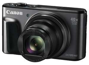 Самая тонкая камера Canon с 40-кратным суперзумом — PowerShot SX720 HS