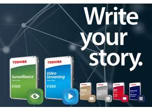 Toshiba представляет новые внутренние жесткие диски для систем наблюдения и трансляции видео