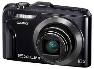 Компактный фотоаппарат Casio Exilim EX-H20 G: модуль GPS дополнен пространственным акселерометром и трехмерным датчиком направления