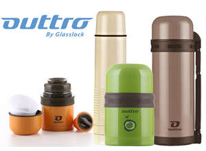 Термосы OUTTRO by Glasslock в дорогу, в поход на рыбалку. 