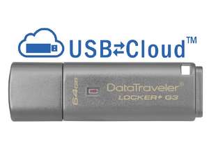 Kingston DataTraveler Locker+ G3: файлы в облаках