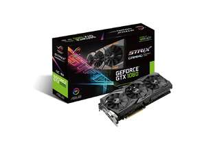 Новая видеокарта ASUS ROG Strix на базе графического процессора GeForce GTX 1080