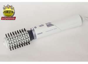 Тест фена-щетки Philips HP 8665 Dynamic Volumebrush