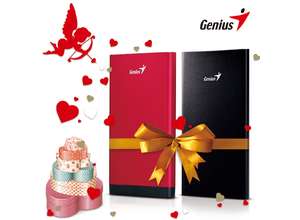 Genius представляет мощные мобильные аккумуляторы ко Дню Святого Валентина